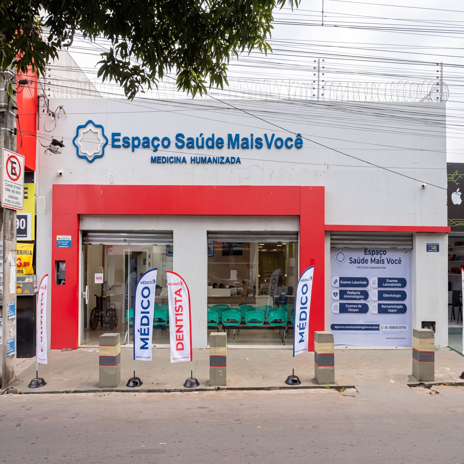 Fachada da Espaço Saúde Mais Você, Dirceu, Teresina-PI